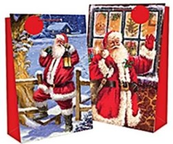 SUPER JUMBO GIFT BAG TRADITIONAL SANTA. 8650 \\\KD12482