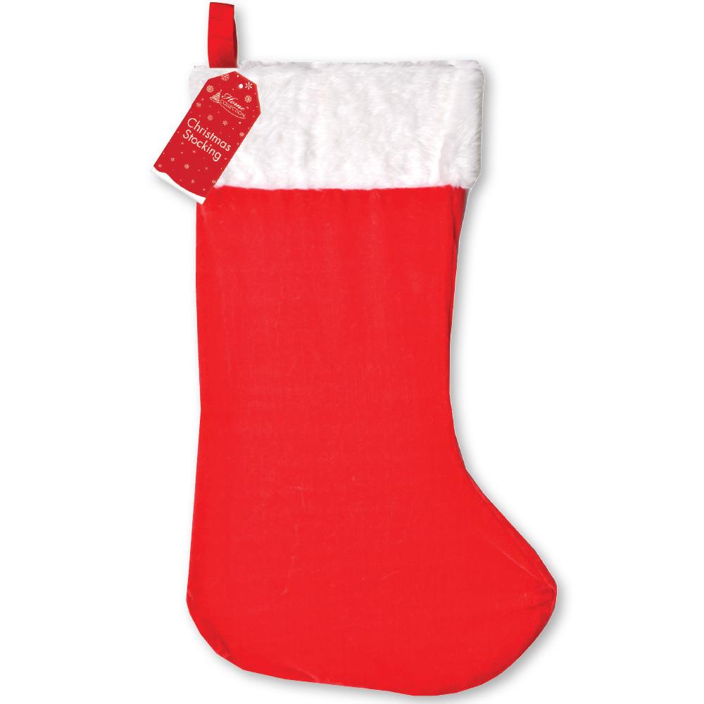 LARGE SUPER PLUSH CHRISTMAS STOCKING 25 INCH. SDPL \\\KD12501