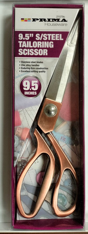 PRIMA TAILORING SCISORS 9.5 INCH STAINLESS STEEL BLADES. 21079C \\\KD12546