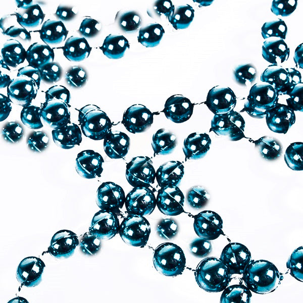 BLUE CHRISTMAS BEADS GARLANDS 3M. HBB008BLUE \\\KD12585