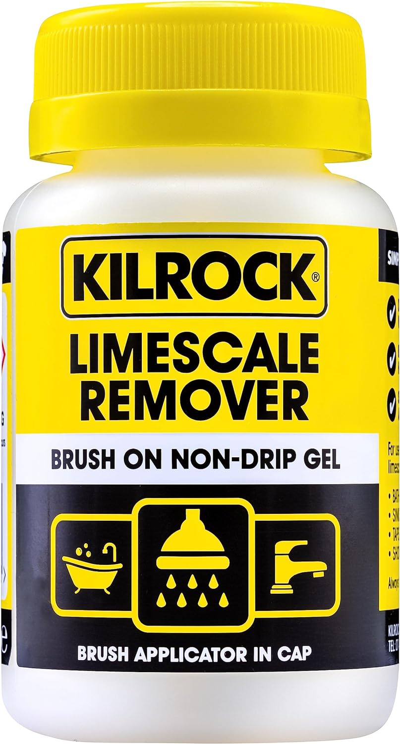 KILROCK THICK NON DRIP DESCALER GEL 160ML WITH BRUSH CAP. GEL160 \\\KD12596