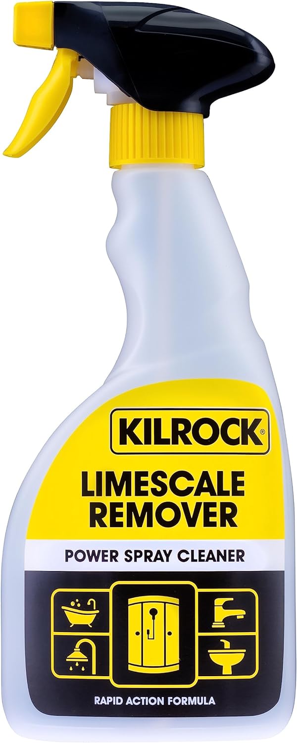 KILROCK LIMESCALE REMOVER POWER SPRAY CLEANER 500ML. POWERSPRAY \\\KD12598