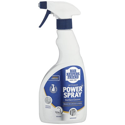 BAR KEEPERS FRIEND MULTI SURFACE STAIN REMOVER POWER SPRAY 500ML. BKFSPRAY \\\KD12603