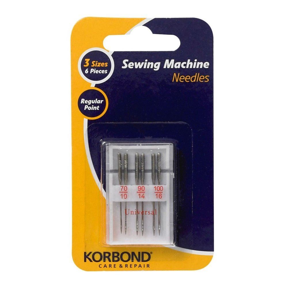6 KORBOND SEWING MACHINE NEEDLES. 110262 \\\KD12631