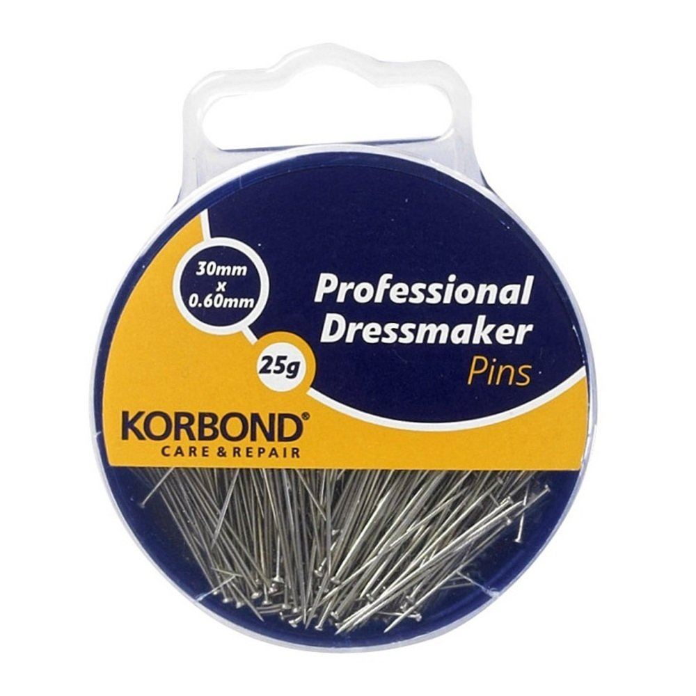KORBOND PROFESSIONAL DESSMAKER PINS 25G. K190009 \\\KD12647