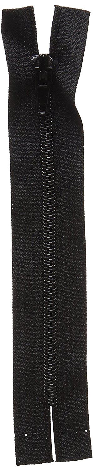KORBOND NYLON ZIP 12CM - BLACK. K110526 \\\KD12659