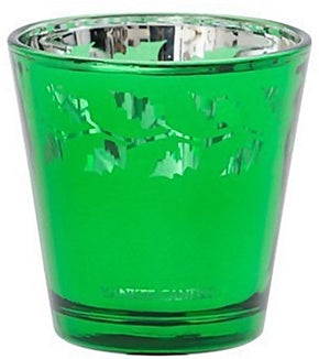YANKEE HOLLY GREEN VOTIVE CANDLE HOLDER. 1348256 \\\KD12718