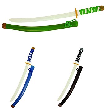 ASSORTED COLOUR NINJA SWORD 55CM. B52300 \\\KD12724