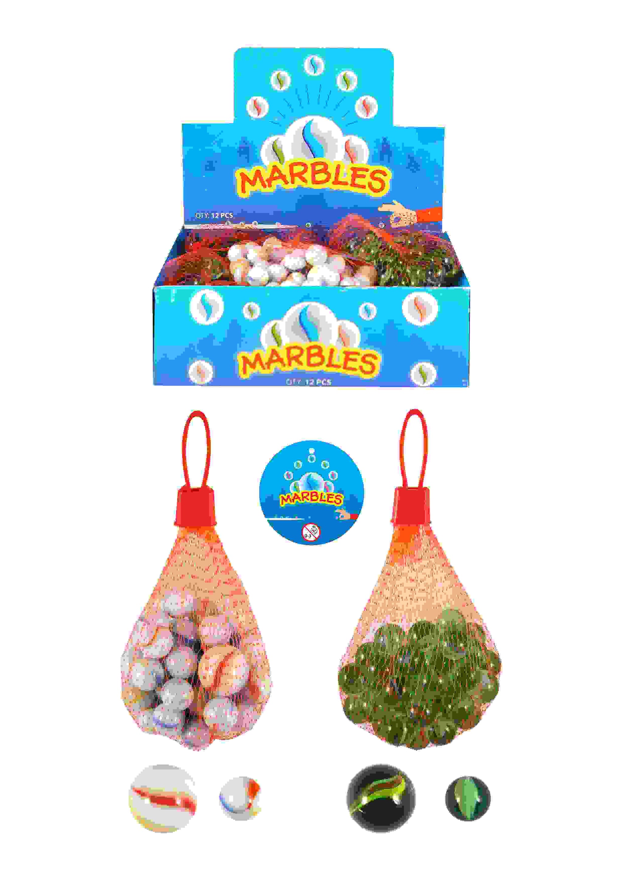 50 MARBLES IN NET. T19102 \\\KD12725