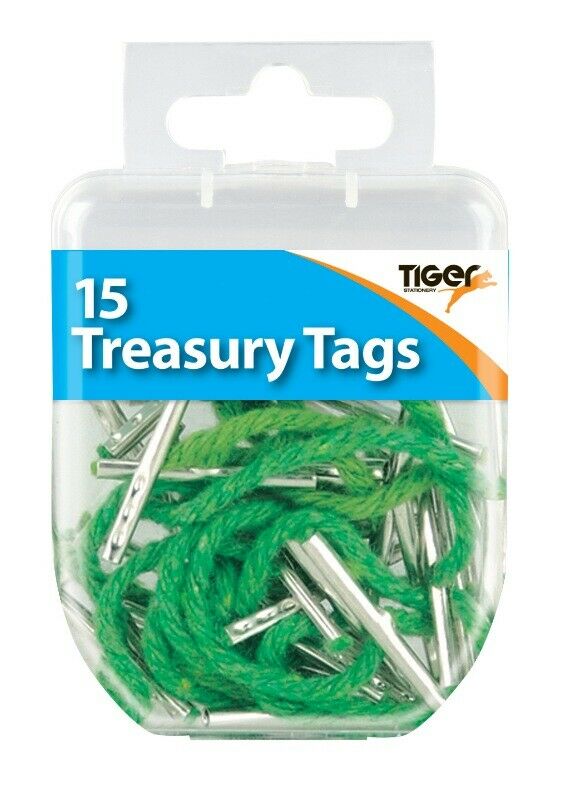 15 TIGER ESSENTIAL TREASURY TAGS. T301593 \\\KD12739