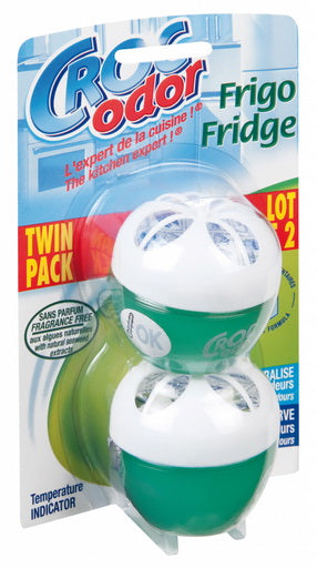 CROC ODOR FRIDGE DEODORISER TWIN PACK. RY11032 \\\KD12827
