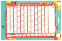 RED TISSUE 5 SHEETS WITH LOVE HEART STICKER. EW24552 \\\KD12878