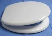 WHITE TOILET SEAT MDF 18". MDF05 \\\KD12885