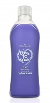 PAMPERED CREME BATH LILAC 1 LITRE. 04060LI \\\KD12907