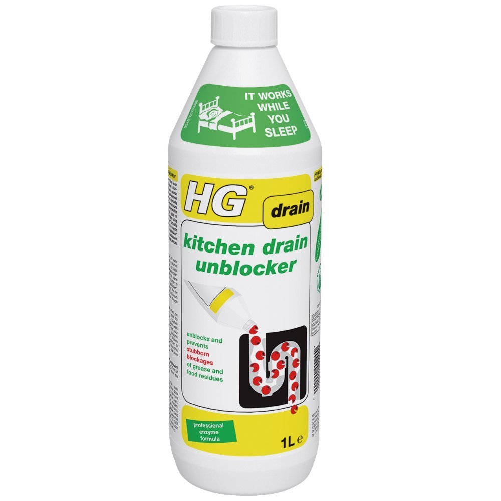 HG KITCHEN DRAIN UNBLOCKER 1 LITRE. 481100106 \\\KD12948