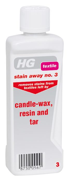 HG CANDLE WAX TAR RESIN STAIN REMOVER AWAY NO. 3 50ML. 422005106 \\\KD12972