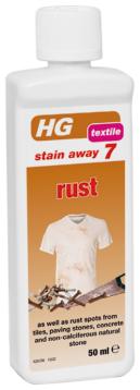 HG RUST STAIN AWAY REMOVER NO 7 50ML. 426005106 \\\KD12976