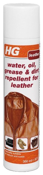 HG WATER OIL GREASE & DIRT REPELLENT FOR LEATHER 300ML. 208030106 \\\KD12993
