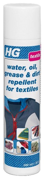 HG WATER OIL GREASE & DIRT REPELLENT FOR TEXTILES 300ML. 175030106 \\\KD12996