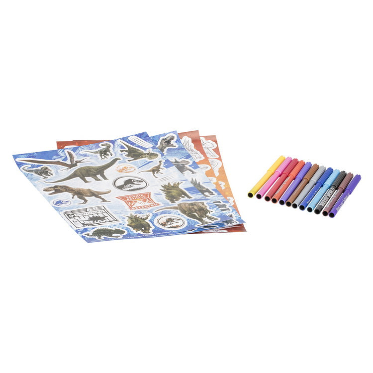 JURASSIC WORLD II TRAVEL ACTIVITY STICKER TUBE. JWTST \\\KD13028