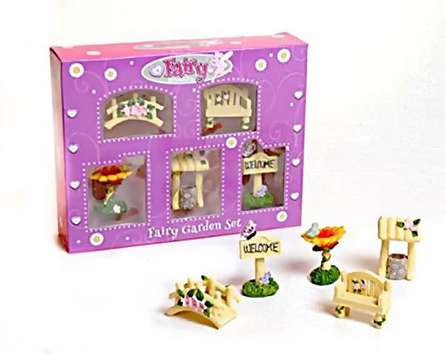 FAIRY FRIENDSHIP GARDEN SET. D01223 \\\KD13035