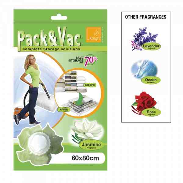 60 X 80 CM SCENTED VACUUM STORAGE BAG. F807167 \\\KD13108