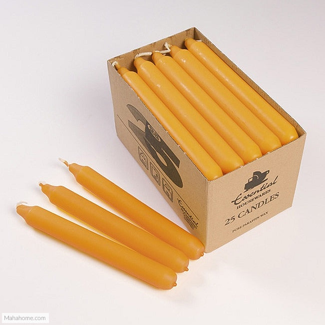25 DINNER CANDLE ORANGE. 19OR25 \\\KD13111