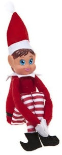 12 INCH BENDABLE POSEABLE ELF FIGURE GIRL. PI446070GIRL \\\KD13120
