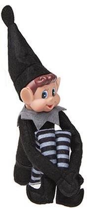 BOY 12" LONG LEGGED ADULT SOFT BODY VINYL FACE BLACK ELF. PI446052B \\\KD13148
