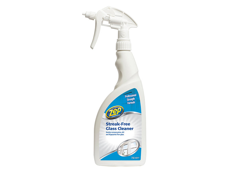 ZEP PROFESSIONAL STEAK-FREE GLASS CLEANER 750ML. ZEP7254 \\\KD13190