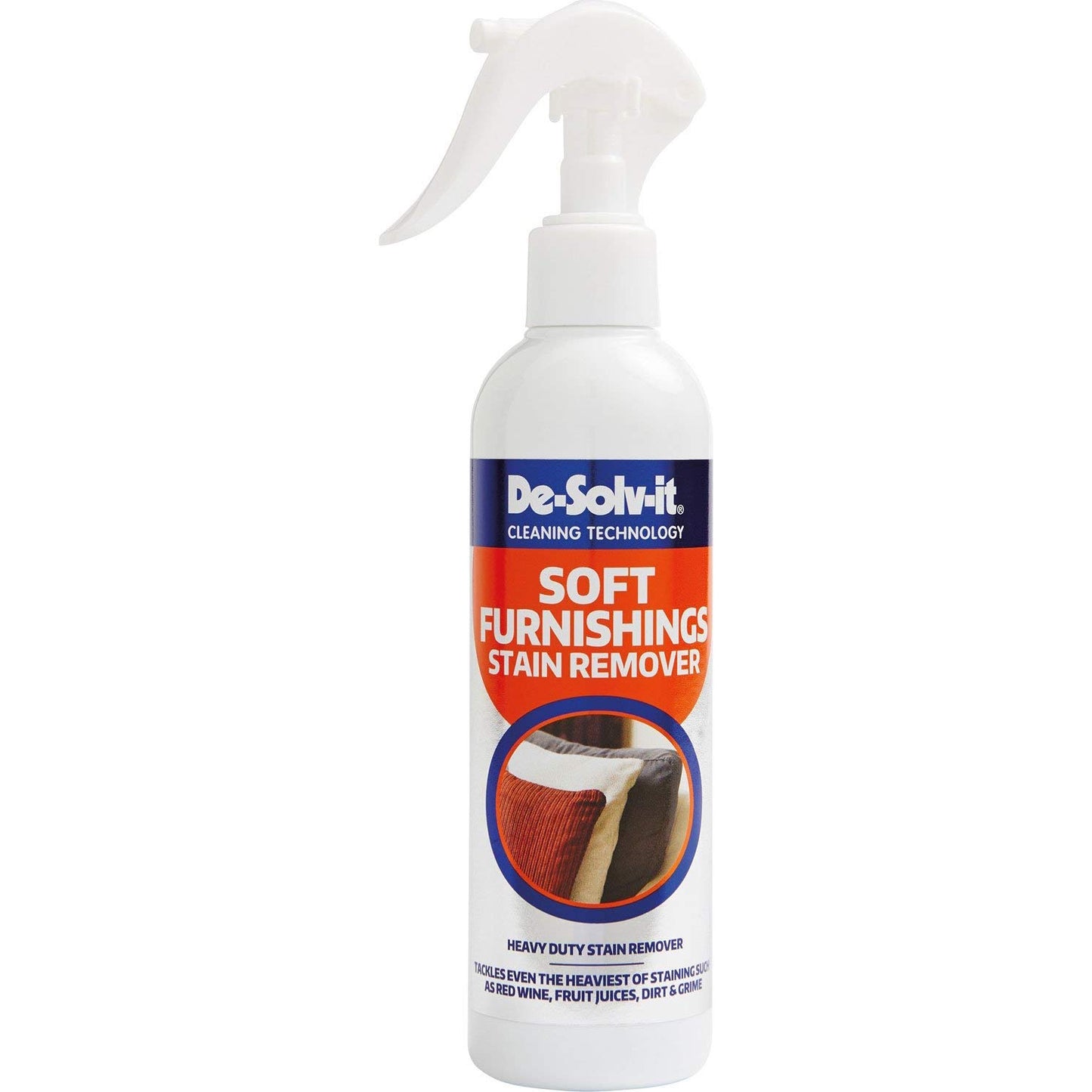 DE-SOLV-IT SOFT FURNISHINGS STAIN REMOVER 250ML. ZEP4238 \\\KD13192