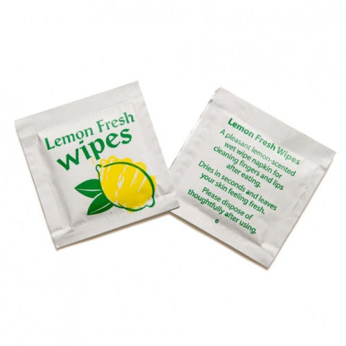 1000 PACK LEMON FRESH HANDY WET HAND WIPES. 10198.01 \\\KD13198