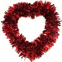 RED HEART WREATH 32 CM. HBA013RED \\\KD13206
