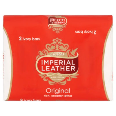 IMPERIAL LEATHER ORIGINAL BAR SOAP 100G 2/PK. ILSOT \\\KD13218