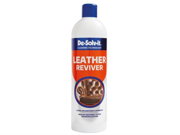 DE-SOLV-IT LEATHER REVIVER 500ML CKEANS RECONDITIONS NOURISHES. ZEP1175 \\\KD13233