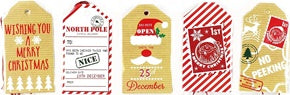 40 DIE CUT TAGS COUNTING. X-20277-GT \\\KD13253