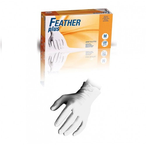 LARGE LATEX GLOVES POWDERED BOX OF 100. FPL \\\KD13283