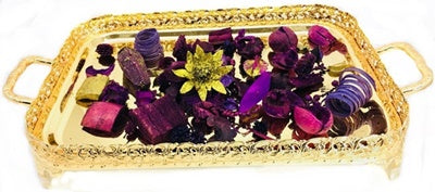 GOLD LONG FOOTED TRAY G236. 512366 \\\KD13390