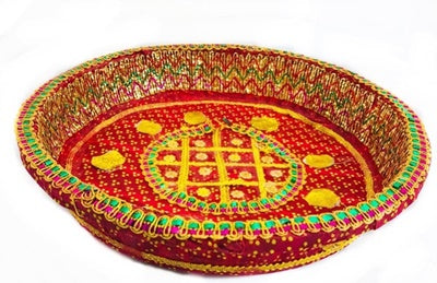 BANDHANI CHAB/PLATE ROUND NO-5. IND591 \\\KD13409