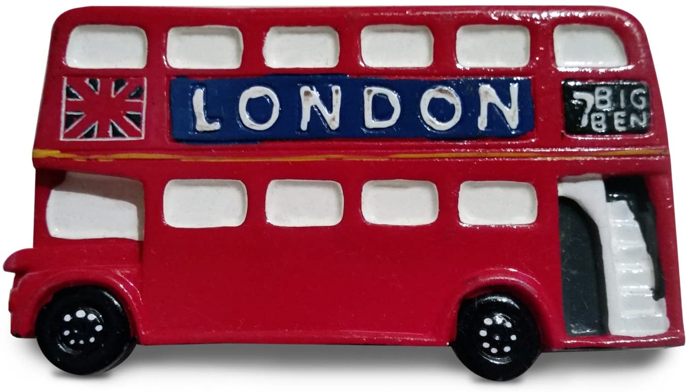 FRIDGE MAGNET LONDON BUS DESIGN. JL1206 \\\KD13417