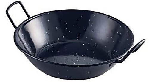 MASTERCOOK ENAMEL PAN / KADAI 28CM. CEN006 \\\KD13422