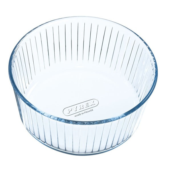PYREX CLASSIC GLASS SOUFFLE DISH 21CM. 833B000 \\\KD13425