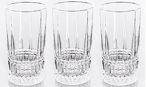 NOVA PANORAMA TUMBLERS 300ML 3/PK. GPK019 TNV-025 GLS109 \\\KD13434