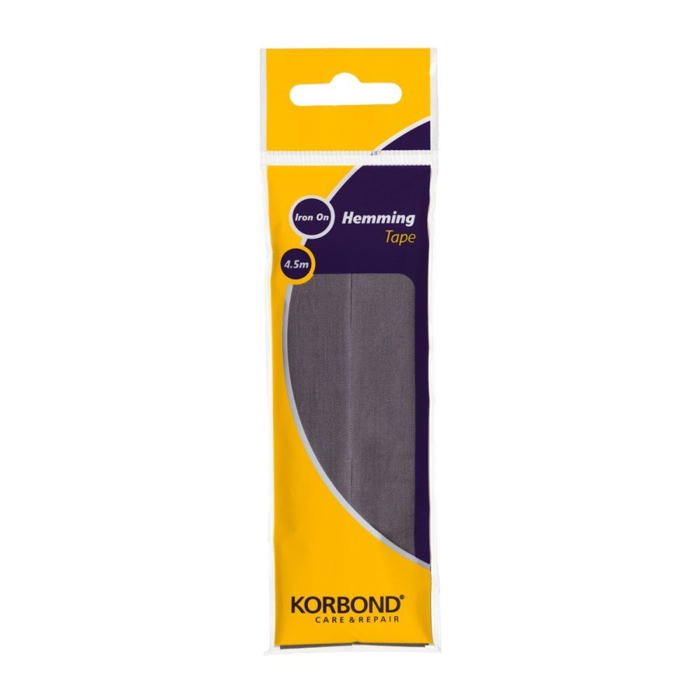 KORBOND HEMMING TAPE GREY 4.5M. K110033 \\\KD13502