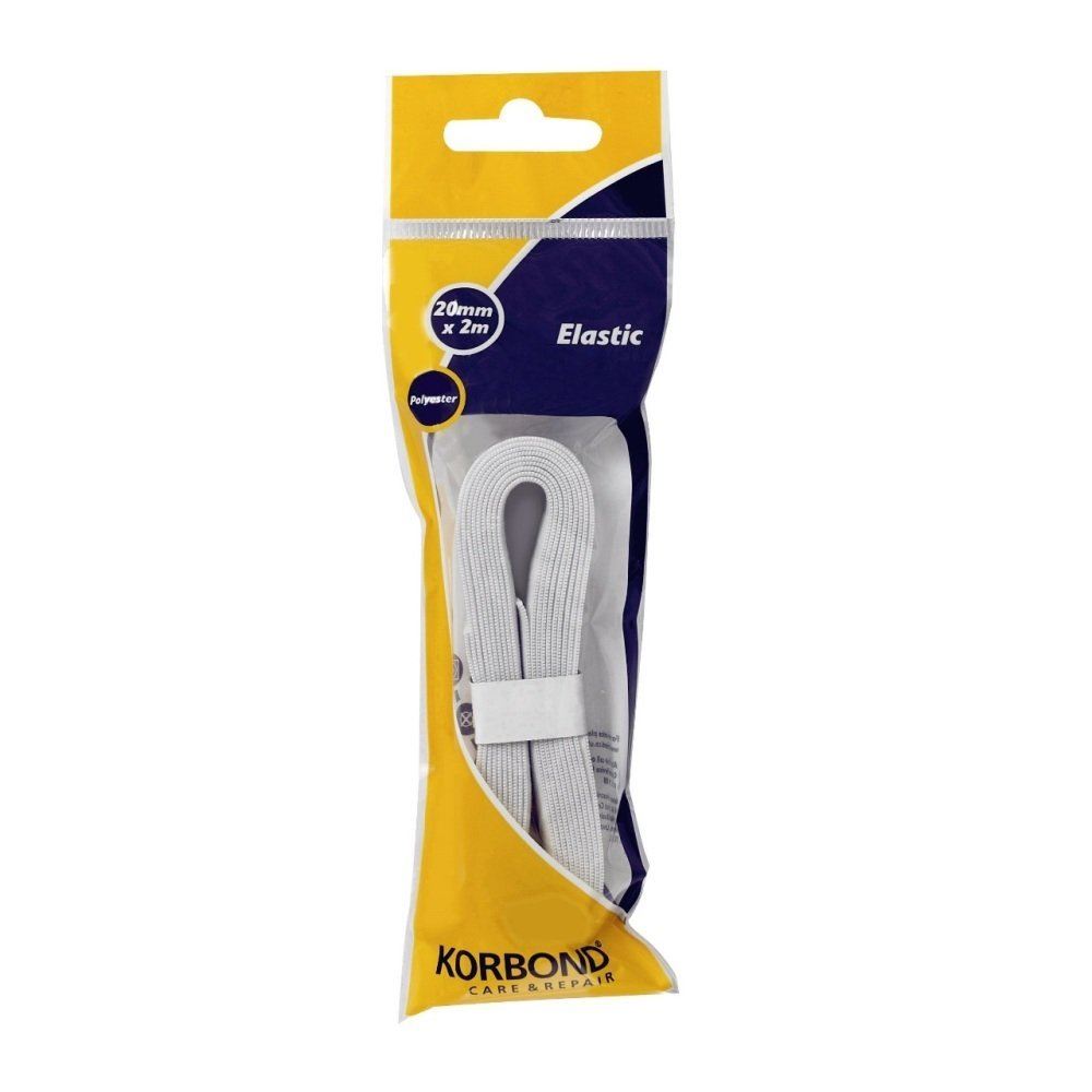 ELASTIC WHITE 20MM X 2M. K110387 \\\KD13522
