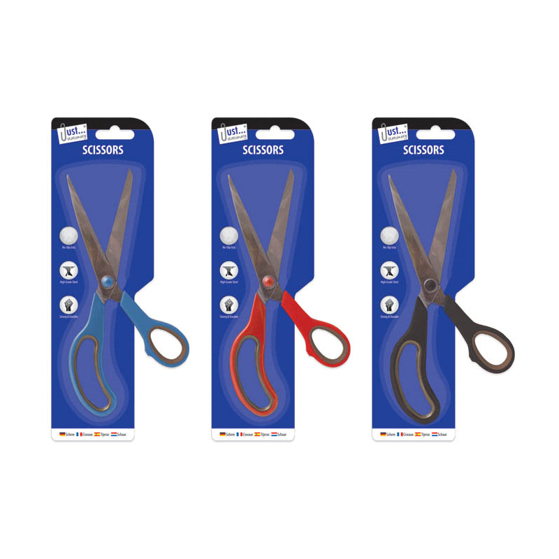 ASSORTED COLOUR SCISSORS 8.5 INCH. TA6166 \\\KD13524