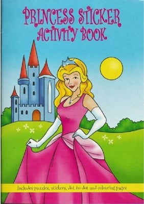 A6 GIRLS STICKER & ACTIVITY BOOK SERIES 36 PAGES. 3080G 285969 \\\KD13539