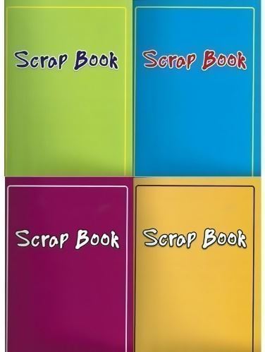 DELUXE COLOUR PAPER SCRAP BOOK 24 PAGES 230MM X 330MM. 333 286010 \\\KD13545