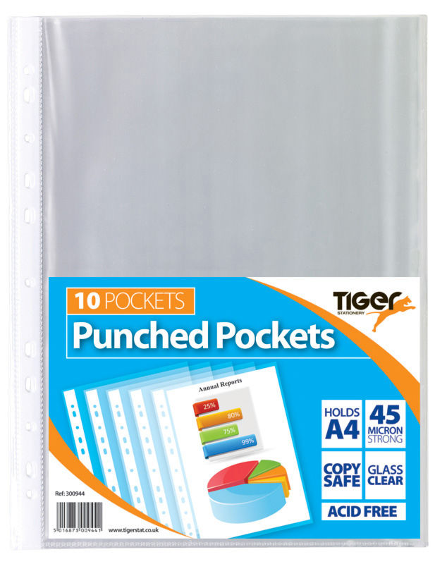A4 PK 10 PUNCHED PKTS. 300944 \\\KD13562