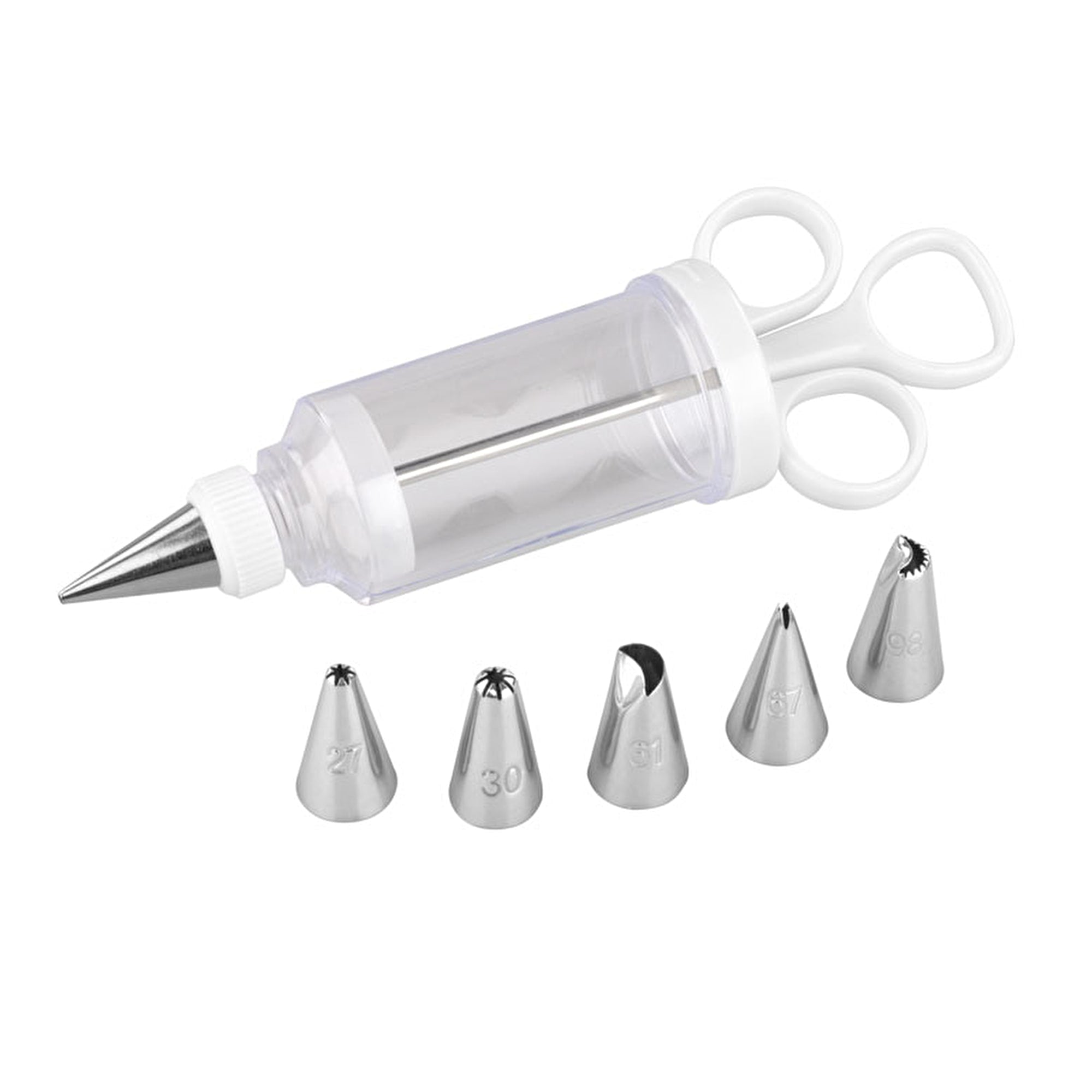 TALA ICING SYRINGE SET 6 NOZZLES. 10A09934 \\\KD13569